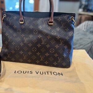 Louis Vuitton Monogram Brown and Tan Bag